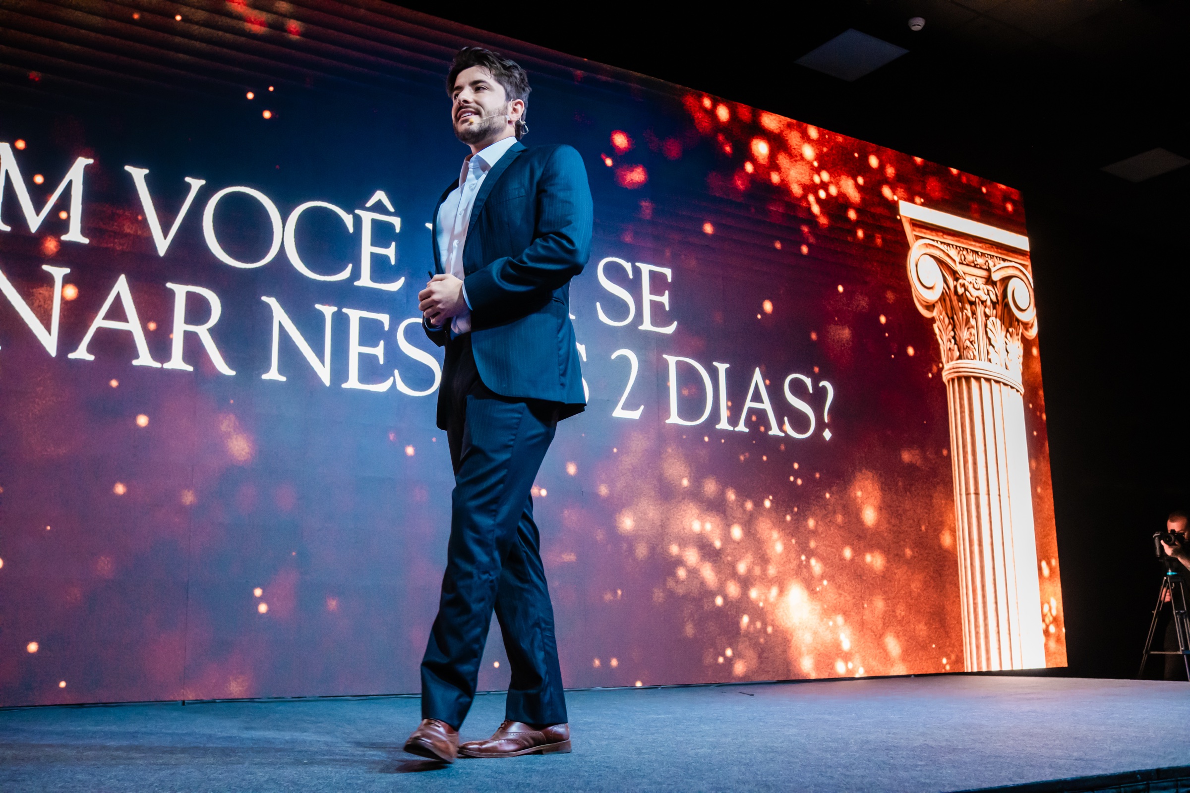 Cristian Magalhães · palco